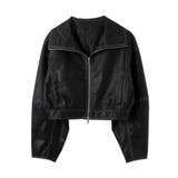 配色ステッチWZIPショートブルゾン | WEGO【WOMEN】 | 詳細画像14 