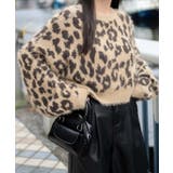 レオパードシャギーニットプルオーバー | WEGO【WOMEN】 | 詳細画像4 