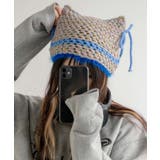MIX編みネコミミニットキャップ | WEGO【MEN】 | 詳細画像2