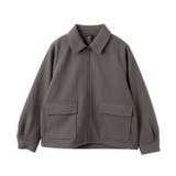 メルトンショートZIPブルゾン | WEGO【MEN】 | 詳細画像41