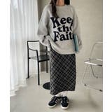 フラッフィーグラフィックBIGニットプルオーバー | WEGO【WOMEN】 | 詳細画像4 