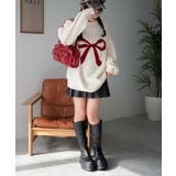 フラッフィーグラフィックBIGニットプルオーバー | WEGO【WOMEN】 | 詳細画像10 