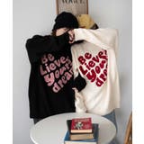 フラッフィーグラフィックBIGニットプルオーバー | WEGO【WOMEN】 | 詳細画像17 