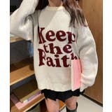 フラッフィーグラフィックBIGニットプルオーバー | WEGO【WOMEN】 | 詳細画像23 