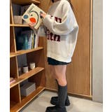 フラッフィーグラフィックBIGニットプルオーバー | WEGO【WOMEN】 | 詳細画像26 