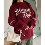 フラッフィーグラフィックBIGニットプルオーバー | WEGO【WOMEN】 | 詳細画像31 