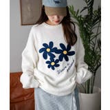 フラッフィーグラフィックBIGニットプルオーバー | WEGO【WOMEN】 | 詳細画像43 