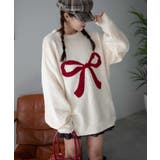 フラッフィーグラフィックBIGニットプルオーバー | WEGO【WOMEN】 | 詳細画像49 