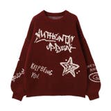 フラッフィーグラフィックBIGニットプルオーバー | WEGO【WOMEN】 | 詳細画像63 