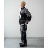 ワイドクレイジーパターンデニムパンツ | WEGO【MEN】 | 詳細画像5 