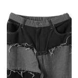 ワイドクレイジーパターンデニムパンツ | WEGO【MEN】 | 詳細画像12 