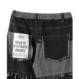 ワイドクレイジーパターンデニムパンツ | WEGO【MEN】 | 詳細画像14 