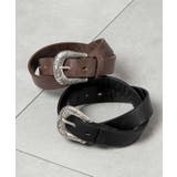 Mウエスタンバックルヴィンテージベルト | WEGO【MEN】 | 詳細画像3