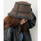 ダークグレー | ムートンバケットハット | WEGO【MEN】