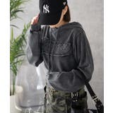 ロゴアシッドウォッシュパーカー | WEGO【WOMEN】 | 詳細画像8 