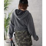 ロゴアシッドウォッシュパーカー | WEGO【WOMEN】 | 詳細画像10 