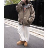 ヴィンテージウォッシュダックフードブルゾン | WEGO【WOMEN】 | 詳細画像2