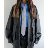 グレーチェック1 | 柄ネクタイ9 | WEGO【WOMEN】