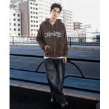 ワッペンロゴジップパーカー | WEGO【MEN】 | 詳細画像2