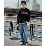ワッペンロゴジップパーカー | WEGO【MEN】 | 詳細画像5