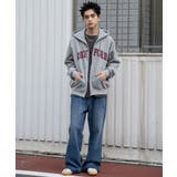 ワッペンロゴジップパーカー | WEGO【MEN】 | 詳細画像16