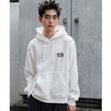 ホワイト | リラックスフィットグラフィックパーカー | WEGO【MEN】