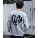 杢グレー | リラックスフィットハートロゴプルオーバー | WEGO【MEN】