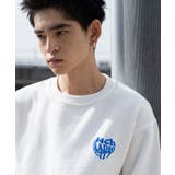 リラックスフィットハートロゴプルオーバー | WEGO【MEN】 | 詳細画像7