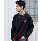 リラックスフィットハートロゴプルオーバー | WEGO【MEN】 | 詳細画像15