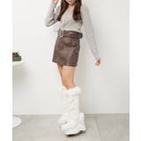 レースアップボリュームファーロングブーツ | WEGO【WOMEN】 | 詳細画像12 
