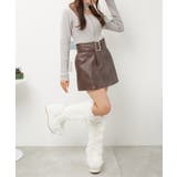 レースアップボリュームファーロングブーツ | WEGO【WOMEN】 | 詳細画像13 
