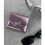 ピンク | フラワーレターミニウォレット | WEGO【WOMEN】