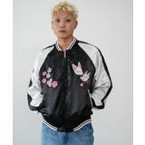 ブラックその他 | 花魁狐面スカジャン | WEGO【MEN】