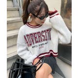ラインリブフラッフィーショートニット | WEGO【WOMEN】 | 詳細画像1 
