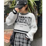 ライトグレー | ラインリブフラッフィーショートニット | WEGO【WOMEN】