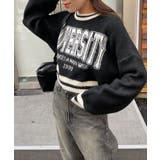 ラインリブフラッフィーショートニット | WEGO【WOMEN】 | 詳細画像19 