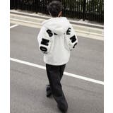 ファーフードグラフィックブルゾン | WEGO【MEN】 | 詳細画像2