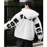 ファーフードグラフィックブルゾン | WEGO【MEN】 | 詳細画像7
