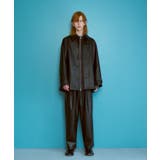 シンセティックレザーカーコート | WEGO【MEN】 | 詳細画像2