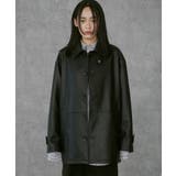 シンセティックレザーカーコート | WEGO【MEN】 | 詳細画像13