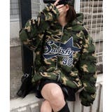 迷彩ロゴボアパーカー | WEGO【WOMEN】 | 詳細画像7