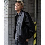 エコレザーグラフィックジャケット | WEGO【MEN】 | 詳細画像3