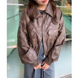 PUショートブルゾン | WEGO【WOMEN】 | 詳細画像11 