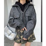 PUショートブルゾン | WEGO【WOMEN】 | 詳細画像14 