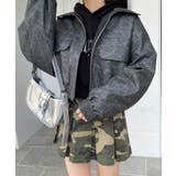 PUショートブルゾン | WEGO【WOMEN】 | 詳細画像15 