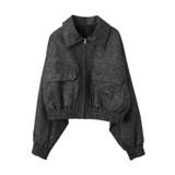 PUショートブルゾン | WEGO【WOMEN】 | 詳細画像28 