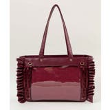 ワイン | きらめきレースアップフリル痛バッグ | WEGO【WOMEN】
