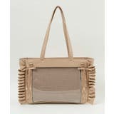 ベージュ | きらめきレースアップフリル痛バッグ | WEGO【WOMEN】