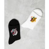 デザイン底パイルクルーソックス(14) | WEGO【WOMEN】 | 詳細画像2