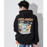 ブラック | 別注NEW JACKグラフィックプルパーカー | WEGO【MEN】
